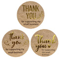 Custom Thank You Adhesive Stickers Label Printing Thank You for Your Purchase Stickers