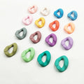 Deepeel AL074 Chains Accessory Custom DIY Detachable Rainbow Acrylic Chain Buckle Bag Chains