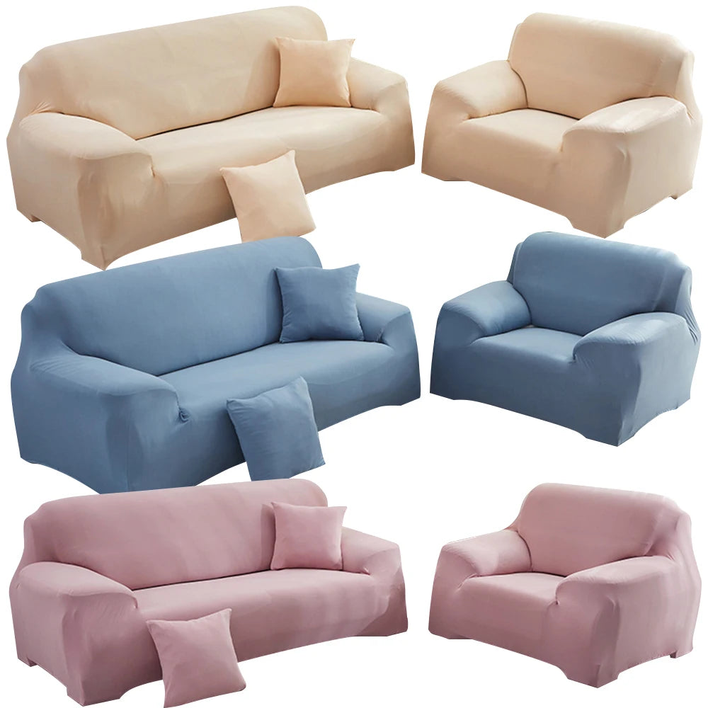 3 Seater Stretch Couch Cover Sofa Protectors Elastic Sofa Set Covers Slipcover for Living Room Fundas Para Sofas