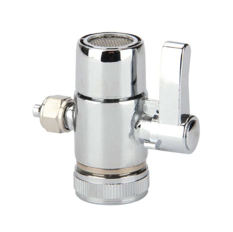 Yenvqee 3/8 Inch Suitable All Kinds Metal Faucet Water Filter Diverter Valve
