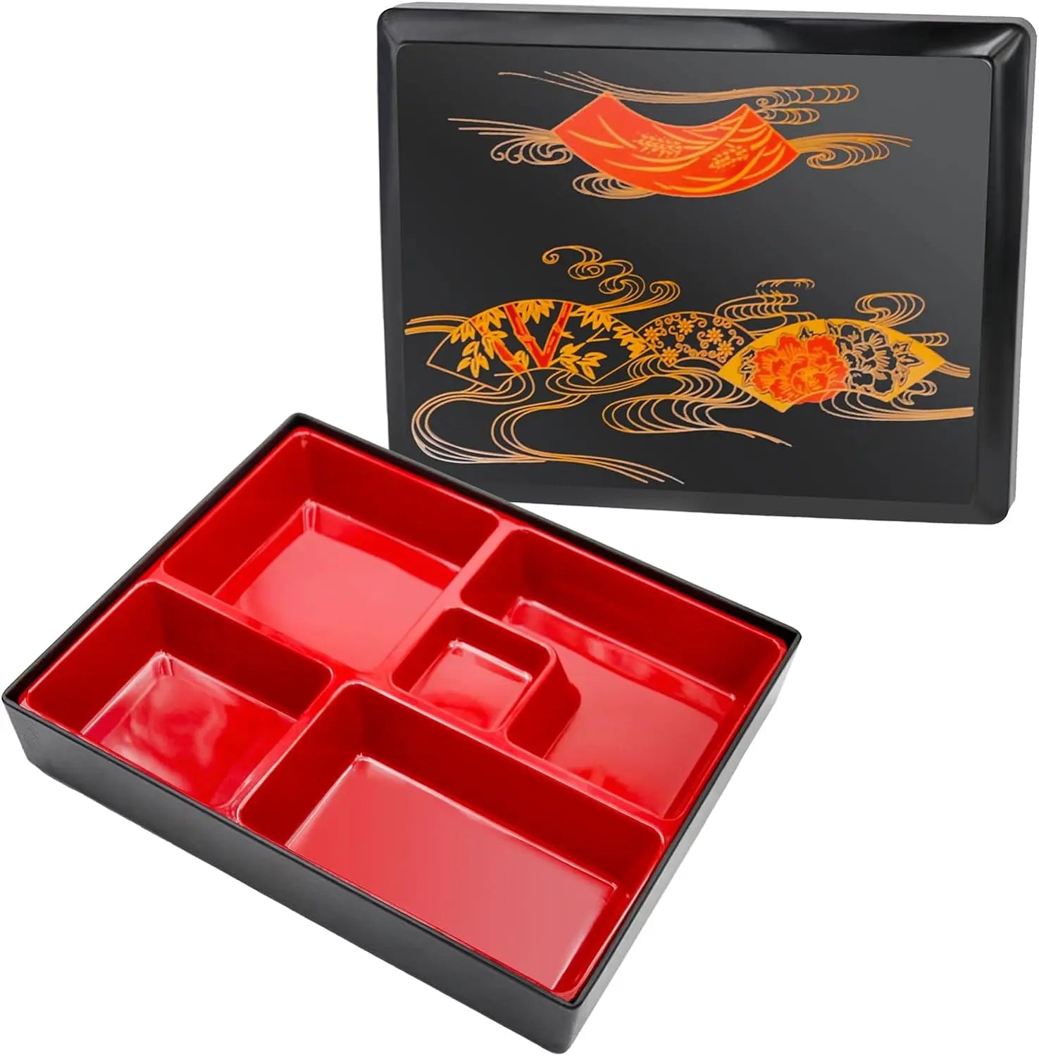 Factory Supply ABS Melamine Bento Box Japanese Style Lunch Container Food Storage and Carrier Container