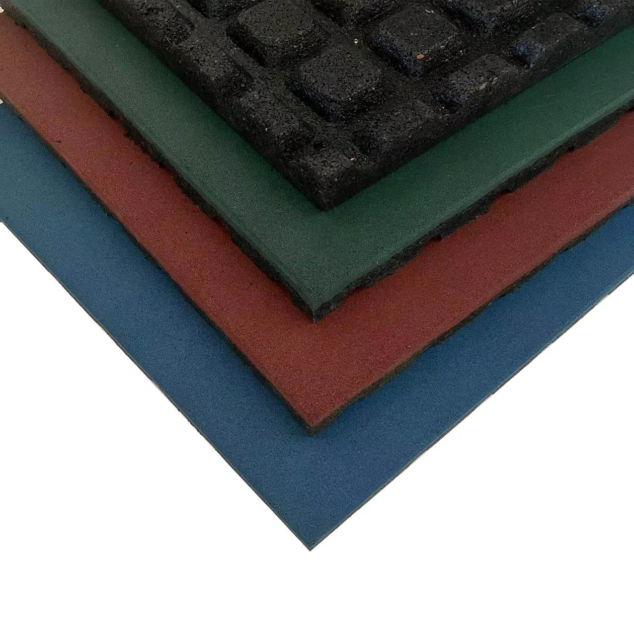 Manufacture Wholesale 40mm Protective Flooring Rubber Tile Floor Mat