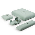 FANXI New Fashion Mint Green Velvet Jewelry Ring Box Earrings Boxes