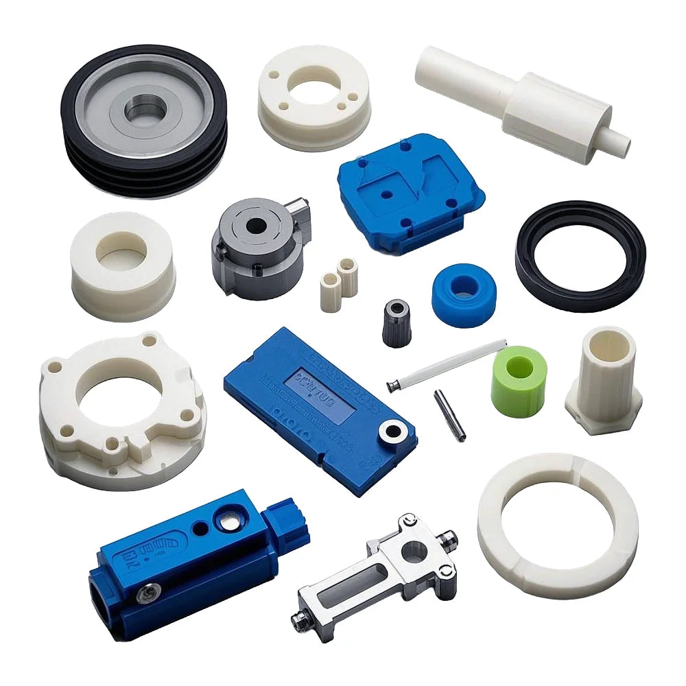 High Precision Custom Injection Molding Machine CNC Milling Plastic Household Products Jingxinda Brand Made in China Fujian