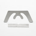 Stainless Steel Dental Occlusal Maxillary Casting Jaw Fox Plane Plate