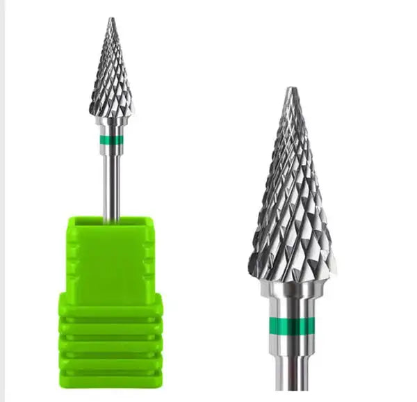 3/32" Professional Nail Drill Bits Burr for Polishing Electric Manicure Machine Cuticle Remove