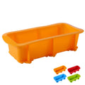 Manjia Rectangular Silicone Bread Pan Mold Toast Bread Mold Cake Tray Long Square Cake Mould Bakeware Non-stick Baking Tools