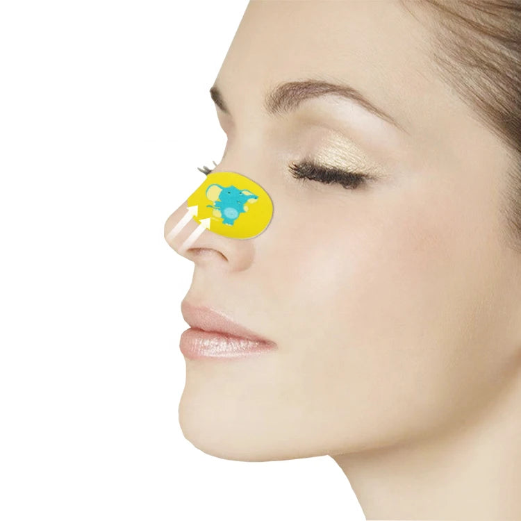 100% Natural Nasal Strips Adhesive Sticker Plastic Material Waterproof Promote Clear Passage Sleep Stop Snoring Better Breath