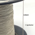 Factory Manufacturer Unfinished Chain Roll Sterling 925 Silver Diamond Cut Cable Thin Chains for Jewelry Making