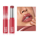 Pudaier High Gloss Moisturizing Vitamin E Lipstick Wholesale Private Label Long Lasting 8 Colors Light Weight Creamy Lipstick
