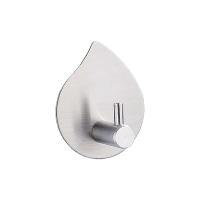 CUSTOM Kitchen Bathroom Removable Stainless Steel Wall Hooks Door Hook for Coat Key Hat Bag Adhesive Hooks