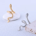 2026 Quality Jewelry Factory Wholesale Waterproof PVD 18K Gold Plated Stainless Steel Snake Ring