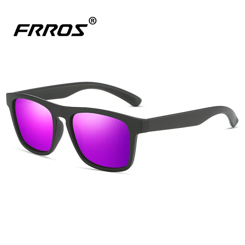 STORY FRROS 8819 Square Coating Lens Sports Glasses Unisex Outdoor Riding Sun Glasses Polarized Driving Sunglasses Women Men