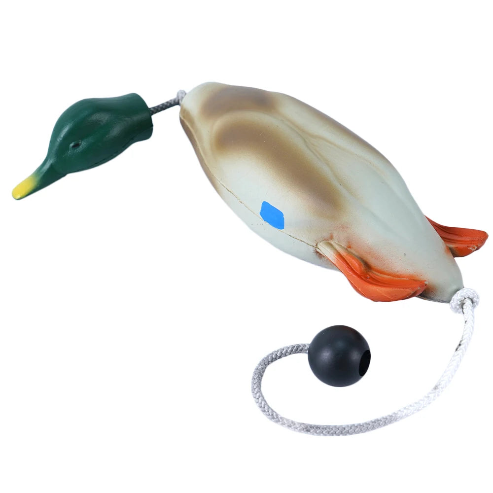 Realistic Design Durable Plastic Hunting Retriever Dog Training Duck Dummy Bumper Toys MegaBDM