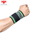 MKS Sport Wrist Support Brace Cotton Nylon Material Adjustable Breathable Zipper Closure Soft Protection for Sports Use-Fashion