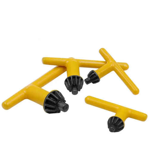 0.6-6/1.5-13/1.5-10/3-16mm Electric Hand Drill Chuck Wrench Tool Part Drill Chuck Keys Applicable to Drill Chuck With Gum Cover