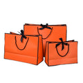Wholesale Luxury Custom Black Pink Paper Packaging Bags with Handles Use for Clothing & Shampoo Lined with Your Own Logo