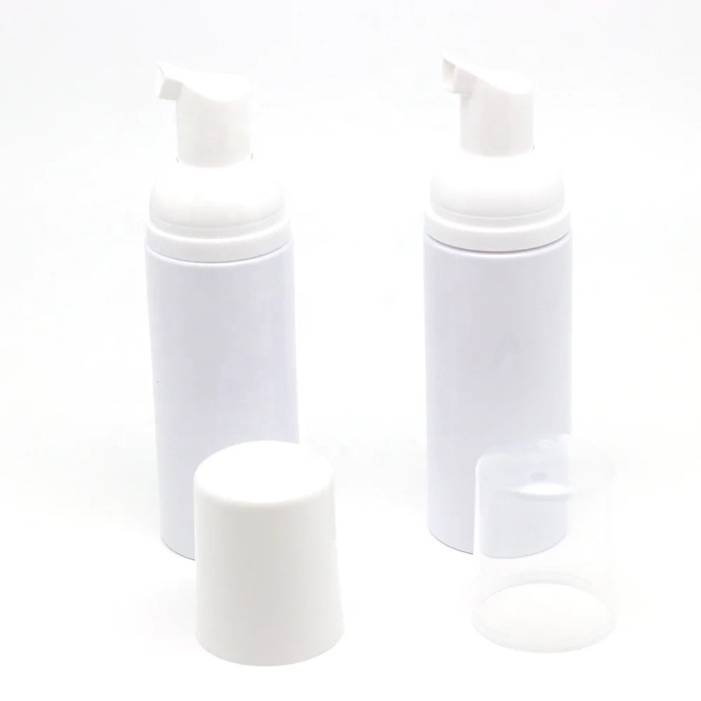 Empty Cosmetic Facial Cleanser Shampoo Container 30ml 50ml 100ml 150ml 200ml Pet Plastic Mousse Foam Pump Bottle