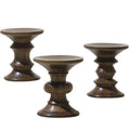 Modern Simple Designer Solid Wood Stools