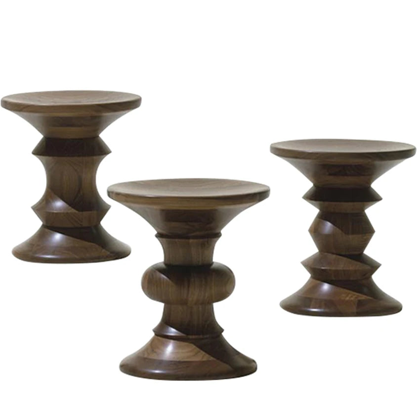 Modern Simple Designer Solid Wood Stools