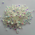 High Quality Nail Rhinestone Transparents AB  Flatback Glass  Rhinestones for Nail Decorations