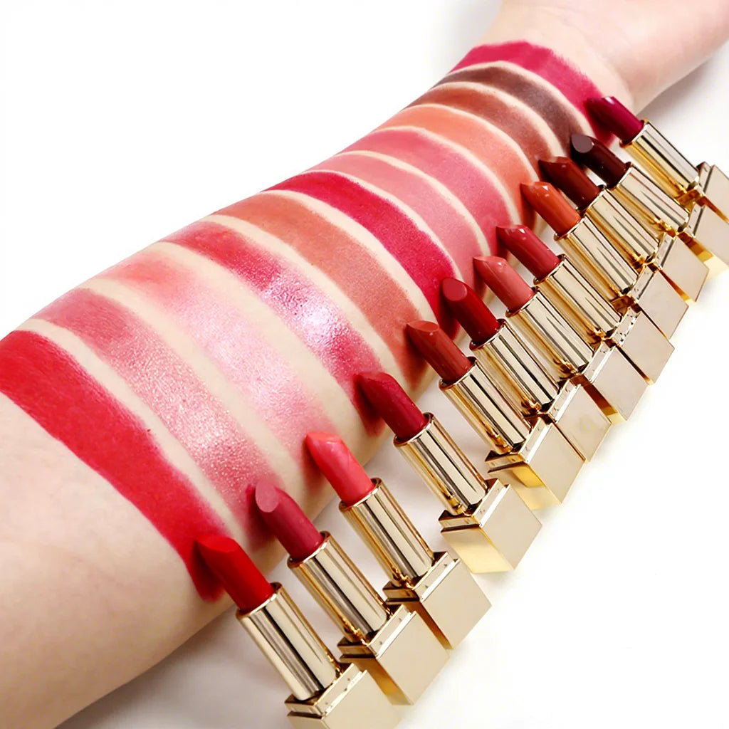 High Pigmented Custom Lipstick Private Label Velvet Lipstick Vegan Cruelty Free Lipstick