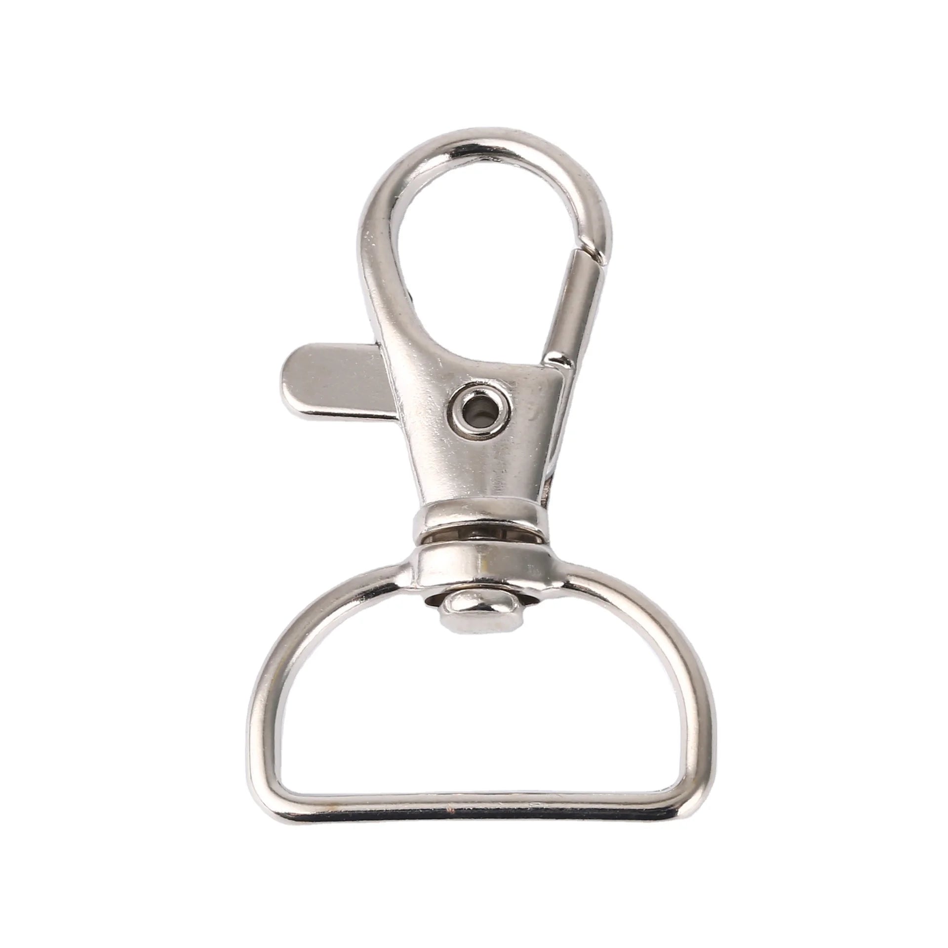 Wholesale Small Safety Snap Hook Custom Metal Zinc Alloy Swivel Snap Hook for Dog Leash Wallet Keychain