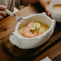 Ice Bear Shaped Fruit Salad Bowl Ceramic Cute Breakfast Soup Dessert Ramen Yoghourt Bowl Dinner Plate Home Restaurant Tableware