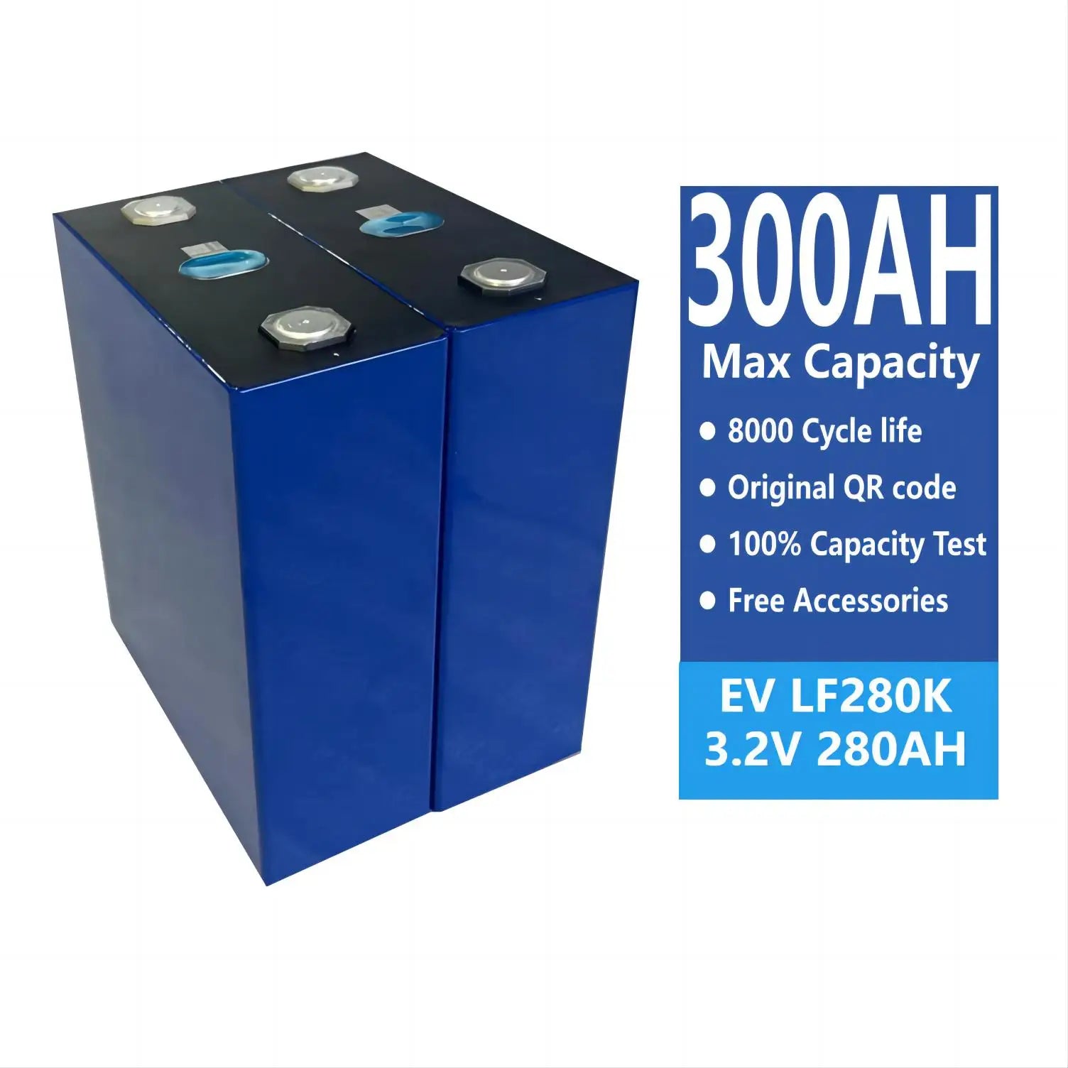 EV LiFePo4 8000 Cycles Batteries Xiho 3.2V 280Ah Lithium Ion Phosphate Battery Cell XH-32280 CE/UL Certified for