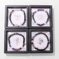Wholesale Fashion Natural Healing Crystal Natural Stone Beaded Laxation Anxierty Yoga Bracelet Good Luck Jewelry for Women
