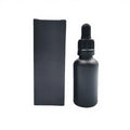 30ml 50ml 100ml Amber clear Blue Green White Frosted pink Gold Cosmetic Black Glass Dropper Bottle Guangdong Screen Printed No