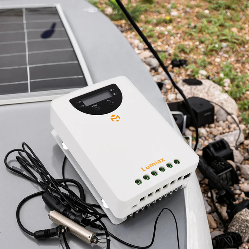 MPPT 12V 24V 48V Solar Charge Controller Bluetooth 60A 40A 30A 20A Bluetooth Solar System Power Controller Regulator