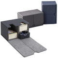 Leather Deck Box Card Sports Cards Deck Box Magnetic Closure Trading Card Storage Box