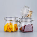 Free Sample 220ml 280ml 350ml 450ml 650ml 1000ml 1300ml Coffee Sugar Honey Butter Canister Plastic Sealed Jar