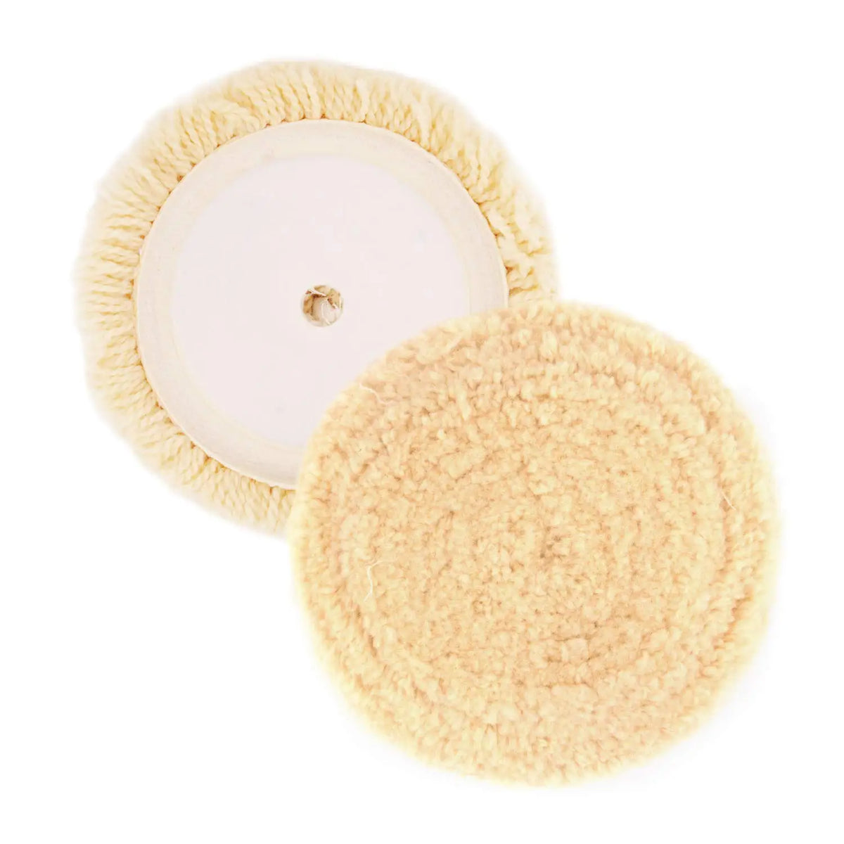CRAFT Factory Price 3" 4" 5" 100% Single-side Car Heavy Cut Wool Grinding Polishing Wheel Buffing Pads