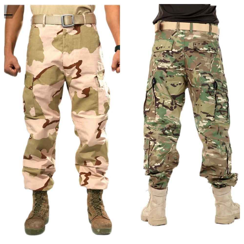 Factory Price Windproof Camouflage Pants Waterproof Men's Pants Durable Tactical Pants