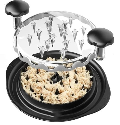Hot Selling Updated Visible Chicken Shredder Tool Clear Plastic Box Lid Kitchen Gadgets Home Kitchen Cooking Utensils Machine