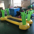 Cactus Inflatable PVC 0.25mm Thick Volleyball Net with Ring Toss for Pool Float Set for Kids & Adults