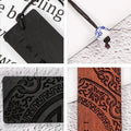 Traditional Crafts Souvenir Handmade Natural Wooden Carving Bookmarks Ecofriendly Box Set Book Mark Lovers Teachers Gifts