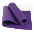 Factory Direct Sale High Density PVC Yoga Mat Custom Printing OEM Exercise Gym Mat Non Slip 6mm Thick Yoga Mat Purple