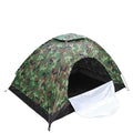 Woqi Single Person Waterproof UV-protected Climbing Camping Tent Summer Nylon Outdoor Travel Tent for Family Camouflage Design