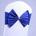 New large bow elastic chair back flower wedding prop bow fashionable chair back flower factory direct sales chaise arriere fleur