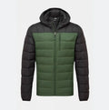Lightweight Waterproof Minimalist Men's 90% Down Jacket Nylon Shell Zipper Closure Knitted Design Outdoor Insulation for Skiing
