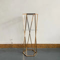 Factory Price Gold Trumpet Flower Stand Elegant Table Centerpiece for Wedding Events and Party Decorations