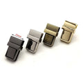 Duck Tongue Lock Metal Screw Switch Cheap Price Decorative Zinc Alloy Bag Hardware Accessories Buckle