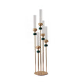 Wedding Gold Candlestick Holders Centrepiece for Events Party