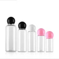 Free Sample 50ml Circular Cover Circular Cap Plastic Bottle