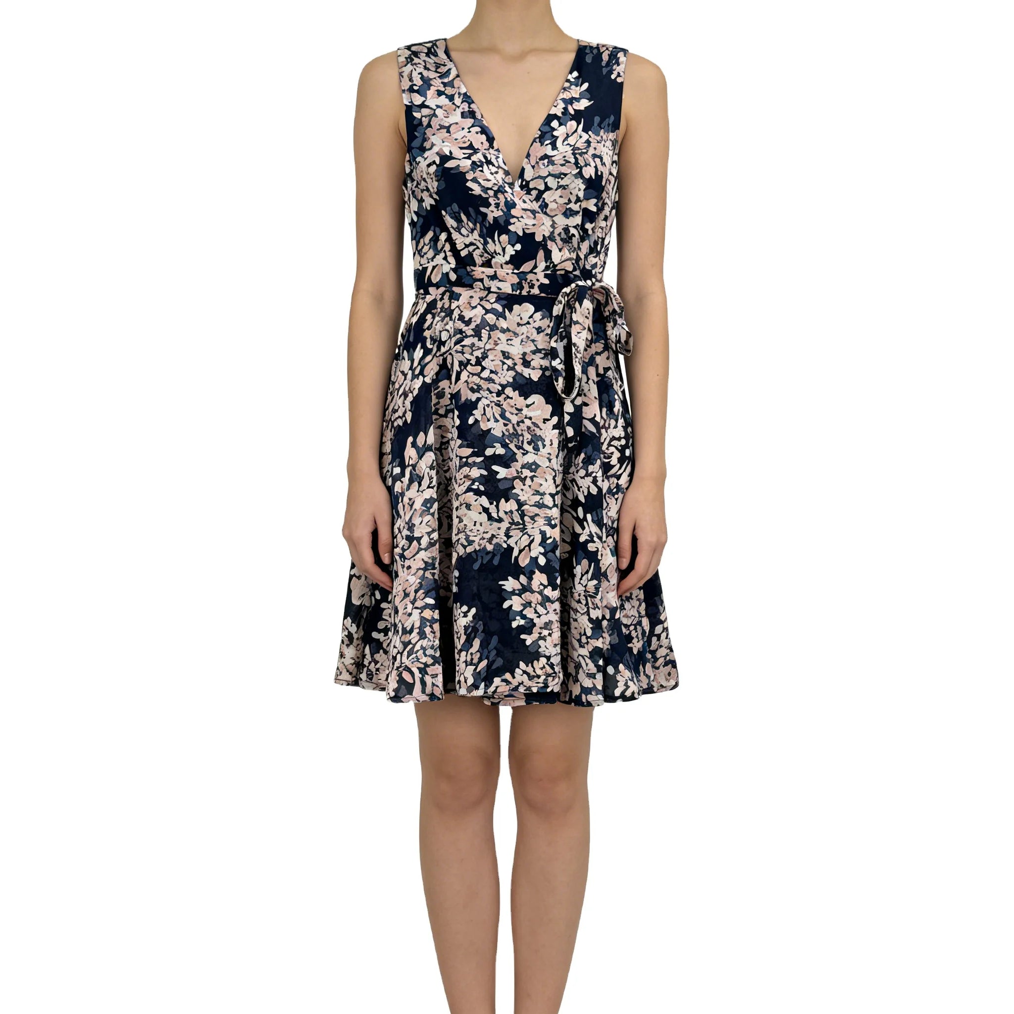 V-neck New Lady Dress Dresses for Woman New Design Woman Fashion Dress
