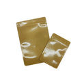 Free Sample 8 X 12 Cm Kraft Paper Bag Printed Paper Pouch with Clear Window Coffee Tea Food Packaging