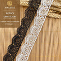 Wedding Heart Check Lace Teim Bridal Crochet Chest Lace Trimming Embroidery Hem Kace Trim Scallop Polyester Shoe Laces